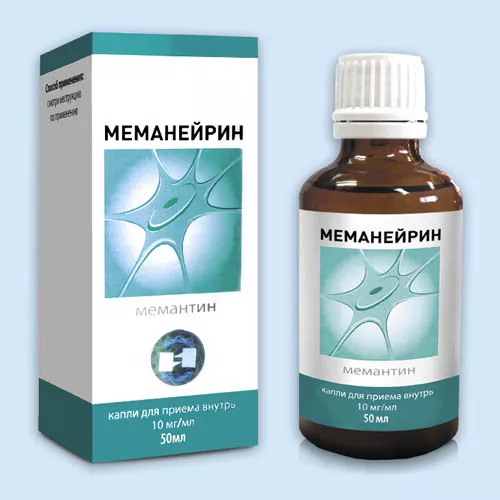 Меманейрин капли для приёма внутрь 10мг/мл x 50мл №1 фото в интернет-аптеке "Фармсервис"