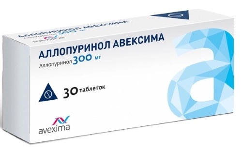 АЛЛОПУРИНОЛ АВЕКСИМА таблетки 300мг №30 фото в интернет-аптеке "Фармсервис" АЛЛОПУРИНОЛ АВЕКСИМА таблетки 300мг №30 фото в интернет-аптеке "Фармсервис"