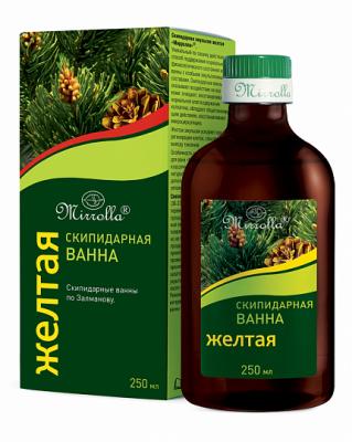 Эмульсия скипидарная MIRROLLA желтая 250мл