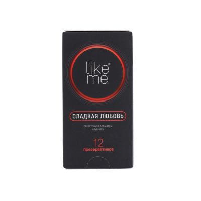 Презерватив LIKE ME №12 сладкая любовь