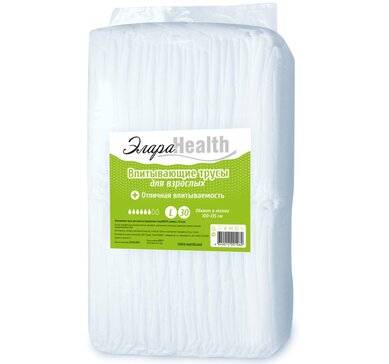 Подгузники-трусики для взрослых ЭлараHEALTH размер L №30