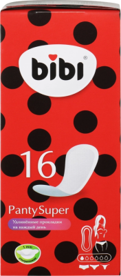 Прокладки гигиенические BIBI Panty Super ежедневные №16 фото в интернет-аптеке "Фармсервис"