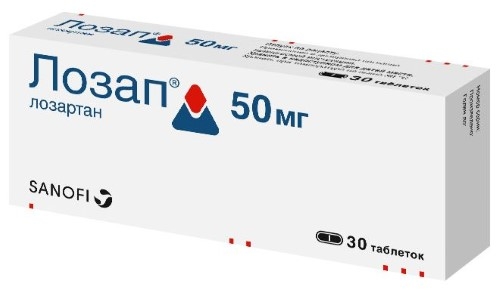 Лозап таблетки, покрытые плёночной оболочкой 50мг №30 фото в интернет-аптеке "Фармсервис" Лозап таблетки, покрытые плёночной оболочкой 50мг №30 фото в интернет-аптеке "Фармсервис"