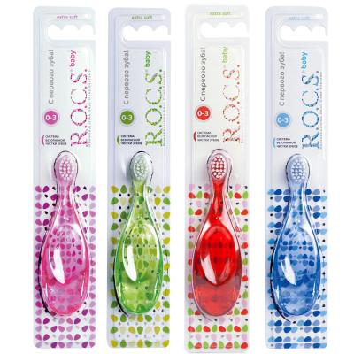 Зубная щетка детская РОКС Baby (от 0 до 3 лет) экстра мягкая