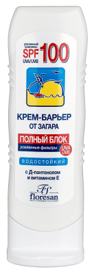 Крем ФЛОРЕСАН барьер максимальная защита от солнца 125мл (Ф-101)