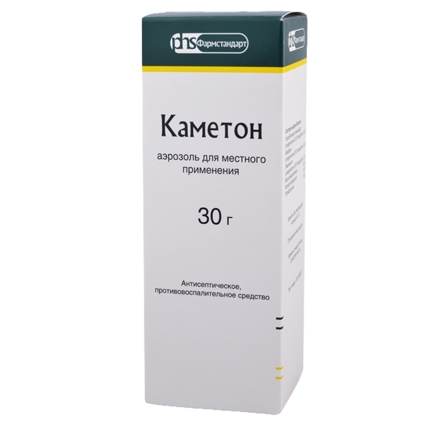 Каметон аэрозоль для местного применения x 30г №1 фото в интернет-аптеке "Фармсервис"