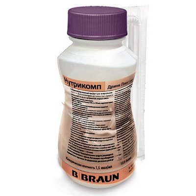 Нутрикомп Дринк плюс смесь жидкая с шоколадным вкусом 200мл фото в интернет-аптеке "Фармсервис"