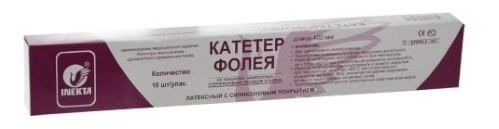 Катетер ФОЛЕЯ 2-х ходовой CH-18 Inekta №10 фото в интернет-аптеке "Фармсервис" Катетер ФОЛЕЯ 2-х ходовой CH-18 Inekta №10 фото в интернет-аптеке "Фармсервис"