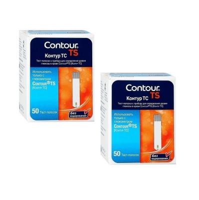Тест-полоска Contour TS №50х2 Тест-полоска Contour TS №50х2