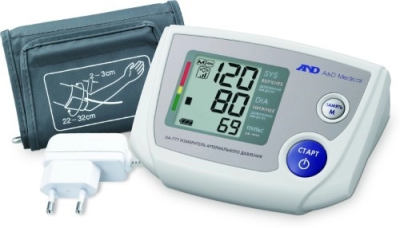 Тонометр AND UA-777ACM автомат. с адаптером со стандартной манжетой 22-32см Тонометр AND UA-777ACM автомат. с адаптером со стандартной манжетой 22-32см