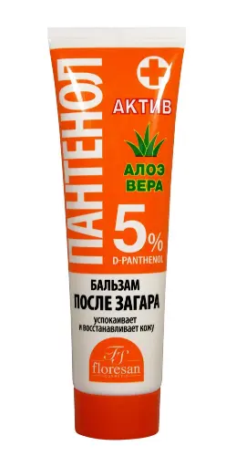 Бальзам косметический ПАНТЕНОЛ Актив против загара 100мл (Ф-313)  фото в интернет-аптеке "Фармсервис"
