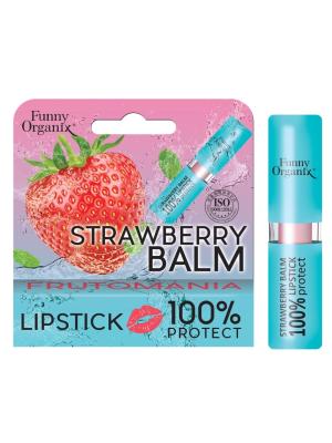Бальзам для губ Funny Organix 100% Protect 3,5г фото в интернет-аптеке "Фармсервис"