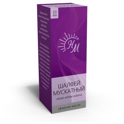 Масло эфирное Шалфея мускатного 10мл фото в интернет-аптеке "Фармсервис"