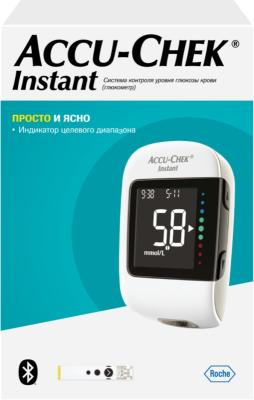 Глюкометр Accu-Chek Instant с беспроводной передачей данных Глюкометр Accu-Chek Instant с беспроводной передачей данных