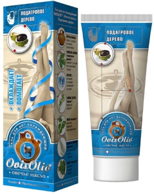 Гель ОВЕЧЬЕ МАСЛО для ног охлаждающий с подагровым деревом 70г фото в интернет-аптеке "Фармсервис"