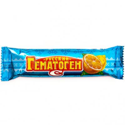 Гематоген русский с витамином С плитка 40г фото в интернет-аптеке "Фармсервис"