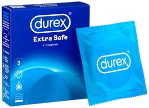 Презерватив DUREX Extra Safe (более плотные) №3 