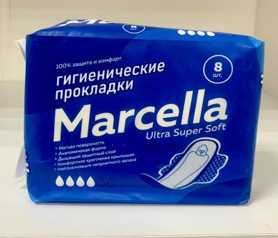 Прокладки Marcella ультратонкие размер 3, 4 капли №8