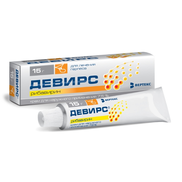 Девирс крем для наружного применения 7.5% x 15г №1 фото в интернет-аптеке "Фармсервис"
