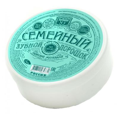 Зубной порошок СЕМЕЙНЫЙ Морские минералы 140куб.см. (62г) фото в интернет-аптеке "Фармсервис"