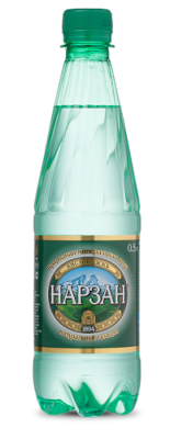 Вода минеральная НАРЗАН 0,5л (газированная) Пэт