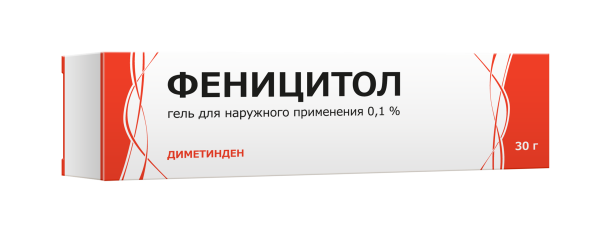 Феницитол гель для наружного применения 0.1% x 30г №1 фото в интернет-аптеке "Фармсервис" Феницитол гель для наружного применения 0.1% x 30г №1 фото в интернет-аптеке "Фармсервис"