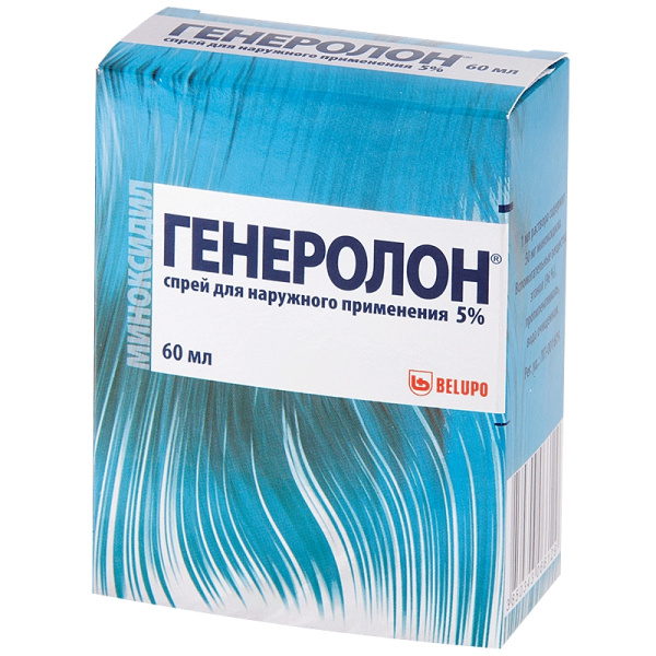 Генеролон спрей для наружного применения 5% x 60мл №1 фото в интернет-аптеке "Фармсервис"