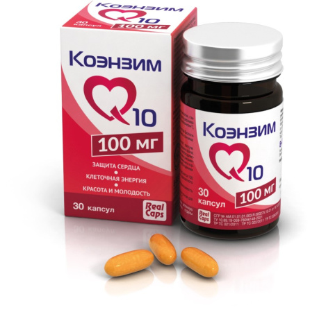 Коэнзим Q10 детальное фото в интернет-аптеке "Фармсервис"