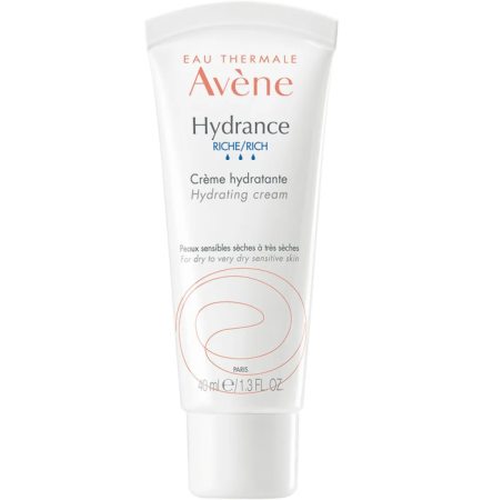 Крем AVENE Hydrance Riche увлажляющий насыщенный для сухой очень сухой чувствительной кожи 40мл детальное фото в интернет-аптеке "Фармсервис"