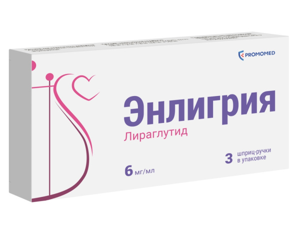 Энлигрия раствор для подкожного введения 6мг/мл x 3мл №3 фото в интернет-аптеке "Фармсервис" Энлигрия раствор для подкожного введения 6мг/мл x 3мл №3 фото в интернет-аптеке "Фармсервис"