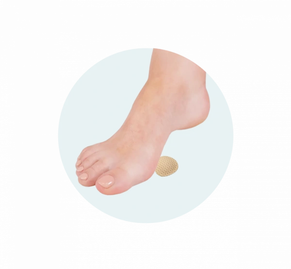 Вкладыш под плюсну капля (подушечка) (арт. 44К) фото в интернет-аптеке "Фармсервис"