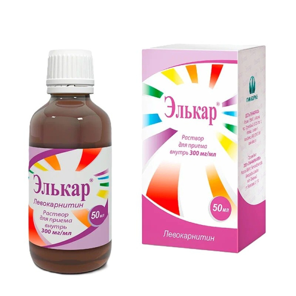 Элькар раствор для приёма внутрь 300мг/мл x 25мл №1 фото в интернет-аптеке "Фармсервис" Элькар раствор для приёма внутрь 300мг/мл x 25мл №1 фото в интернет-аптеке "Фармсервис"