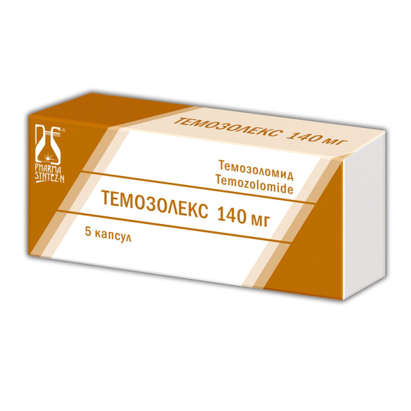 Темозолекс капсулы 140мг №5 фото в интернет-аптеке "Фармсервис" Темозолекс капсулы 140мг №5 фото в интернет-аптеке "Фармсервис"
