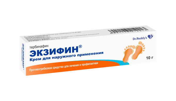 Экзифин крем для наружного применения 1% x 10г №1 фото в интернет-аптеке "Фармсервис"