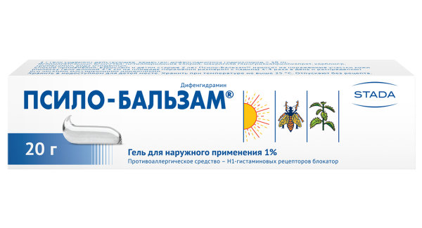 Псило-бальзам гель для наружного применения 1% x 20г №1 фото в интернет-аптеке "Фармсервис"