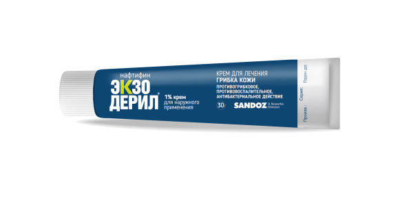 Экзодерил крем для наружного применения 1% x 30г №1 фото в интернет-аптеке "Фармсервис"
