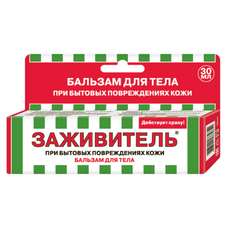 Бальзам ЗАЖИВИТЕЛЬ для ран 30мл детальное фото в интернет-аптеке "Фармсервис"