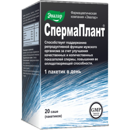 Спермаплант саше 3,5г №20 детальное фото в интернет-аптеке "Фармсервис"