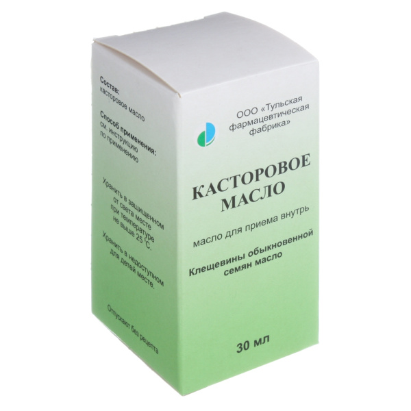 Касторовое масло масло для приёма внутрь 30мл №1 фото в интернет-аптеке "Фармсервис"