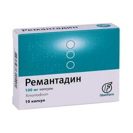 Ремантадин капсулы 100мг №10 детальное фото в интернет-аптеке "Фармсервис"