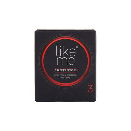 Презерватив LIKE ME №3 сладкая любовь детальное фото в интернет-аптеке "Фармсервис"