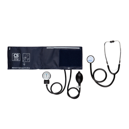 Тонометр C.S. Medica CS-106 с фонендоскопом детальное фото в интернет-аптеке "Фармсервис"