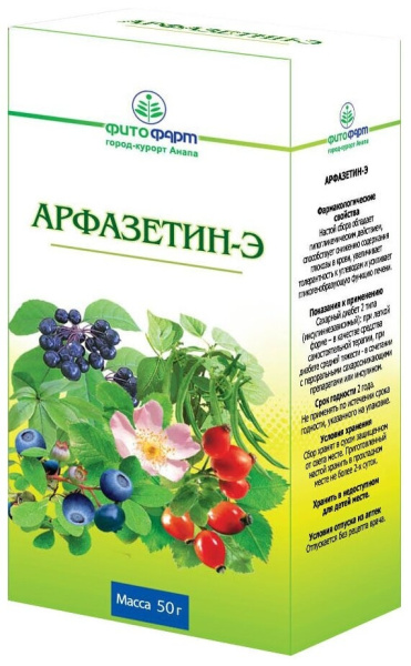Арфазетин-Э сбор измельченный x 50г №1 фото в интернет-аптеке "Фармсервис" Арфазетин-Э сбор измельченный x 50г №1 фото в интернет-аптеке "Фармсервис"