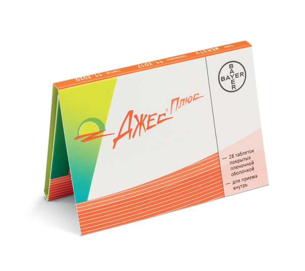 Джес Плюс таблетки, покрытые плёночной оболочкой 3мг+451мкг+20мкг; 451мкг №24+4 фото в интернет-аптеке "Фармсервис" Джес Плюс таблетки, покрытые плёночной оболочкой 3мг+451мкг+20мкг; 451мкг №24+4 фото в интернет-аптеке "Фармсервис"