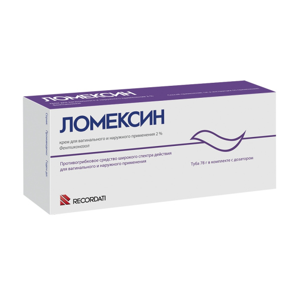 Ломексин крем для вагинального и наружного применения 2% x 78г №1 фото в интернет-аптеке "Фармсервис"