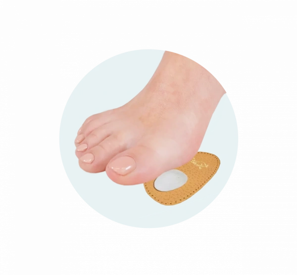 Вкладыш под плюсну ортопедический (полустельки) (арт. 61К) 2шт. фото в интернет-аптеке "Фармсервис"