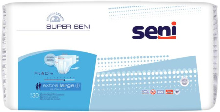 Подгузники для взрослых SUPER SENI AIR Extra Large №30  детальное фото в интернет-аптеке "Фармсервис"