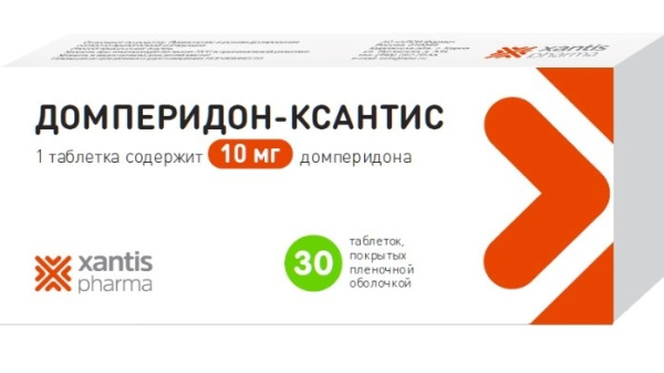 Домперидон-Ксантис таблетки, покрытые плёночной оболочкой 10мг №30 фото в интернет-аптеке "Фармсервис" Домперидон-Ксантис таблетки, покрытые плёночной оболочкой 10мг №30 фото в интернет-аптеке "Фармсервис"