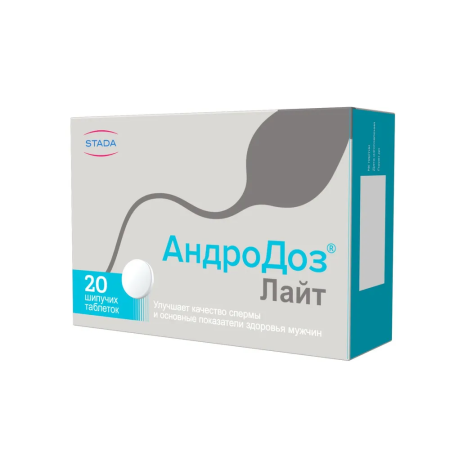 Андродоз Лайт таблетки шипучие №20 детальное фото в интернет-аптеке "Фармсервис"