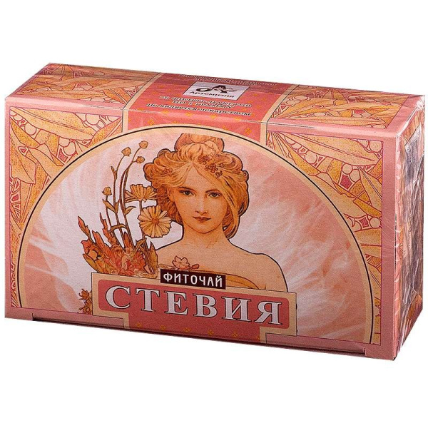 Чайный напиток СТЕВИЯ пакет-фильтр 1г №20 фото в интернет-аптеке "Фармсервис"